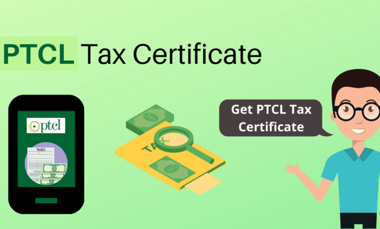 PTCL Tax Certificate